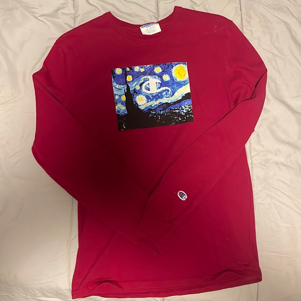 Champion Van Gogh LS tee, Small